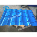 Color Metal ondulado Step Tile Roof Rollformer / Glazed Iron Step Tile Roofing Sheet Making Machine